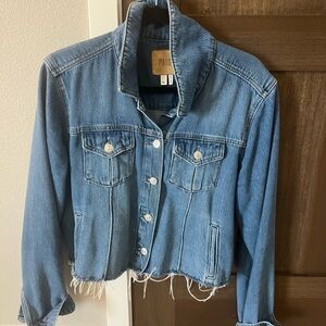 PAIGE Women's Blue Jean Jacket